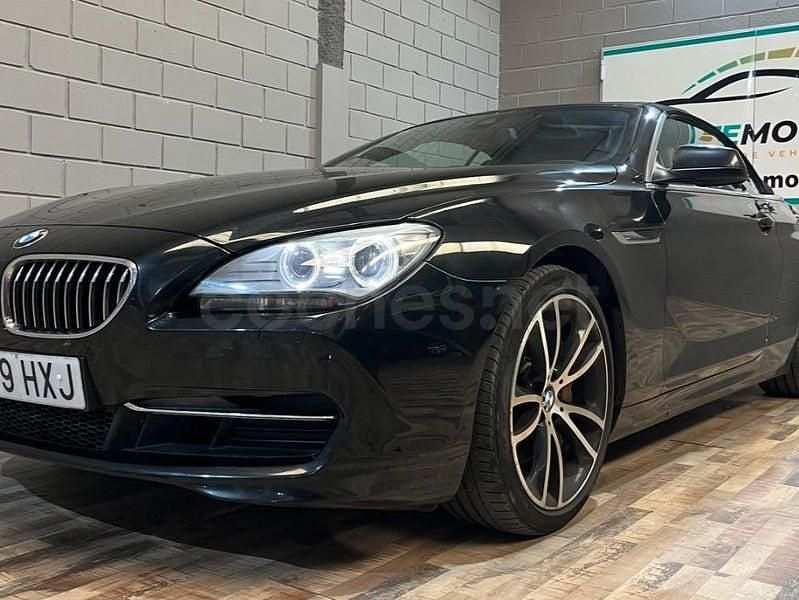 Occasion BMW 640 Cabriolet Comfort Edition 313 PK (230 kW) 2014 Zwart Cabriolet