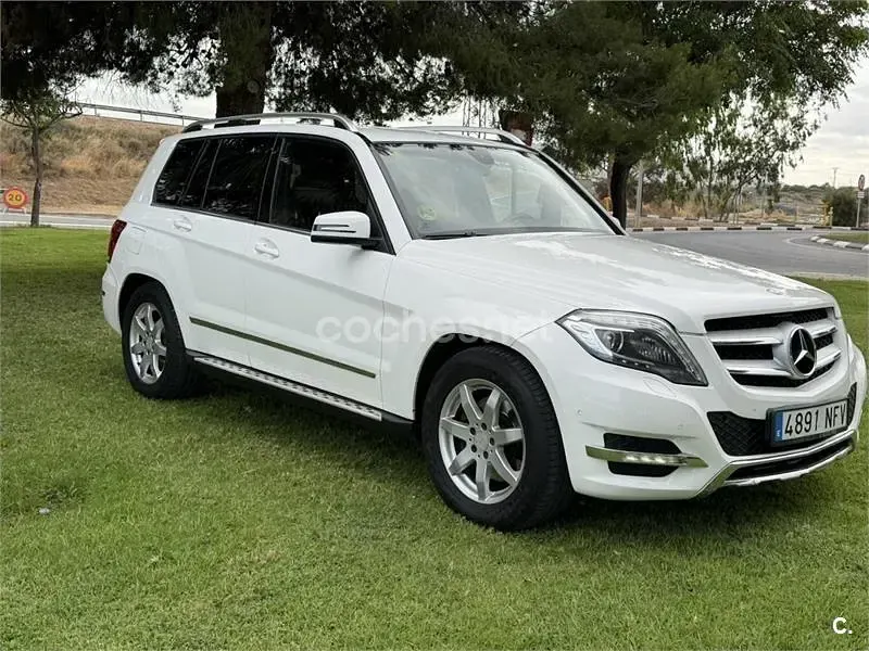 Usado Mercedes GLK220 170 CV (125 kW) 2013 Blanco SUV