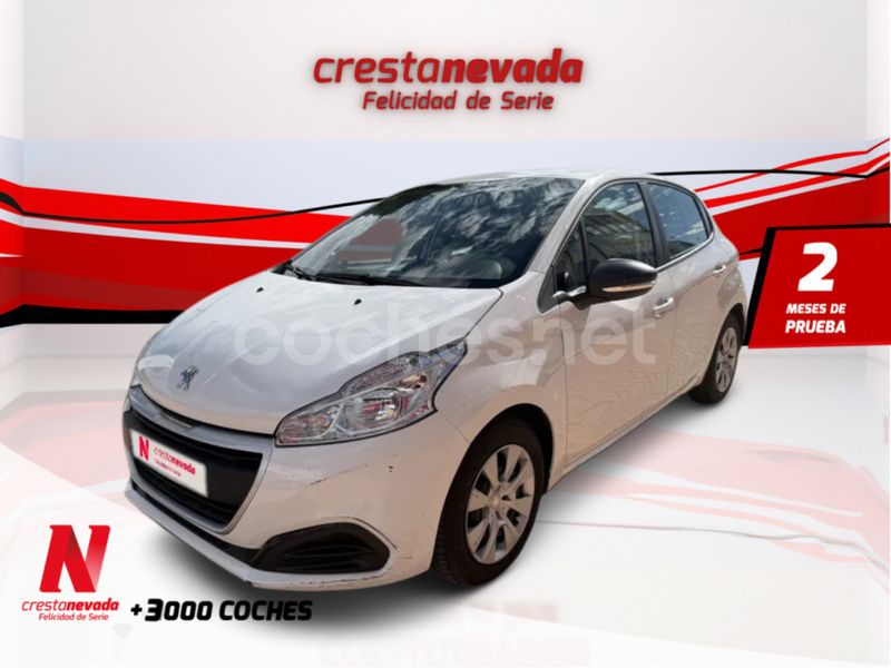 Blanco Usado 2018 Peugeot 208 Utilitario | 7618 € (Buen precio) - Imagen 1/4