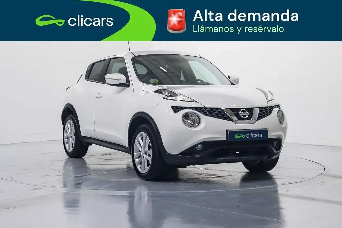 Usado Nissan Juke Acenta 110 CV (80 kW) 2015 Blanco SUV