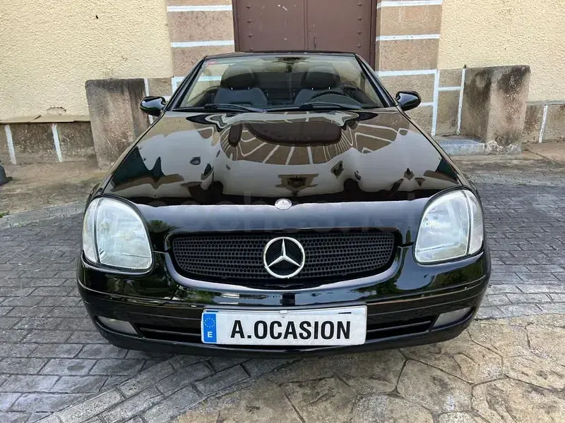 Usado Mercedes SLK230 193 CV (141 kW) 2000 Negro Descapotable