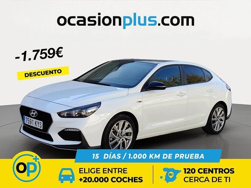 Usado Hyundai i30 N Line 120 CV (88 kW) 2019 Blanco