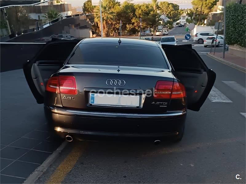 Usado Audi A8L 326 CV (239 kW) 2008 Negro Berlina