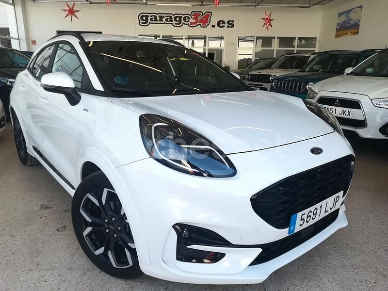 Blanco Usado 2020 Ford Puma Gen-E ST-Line SUV | 18.900 € (Precio justo) - Imagen 1/4