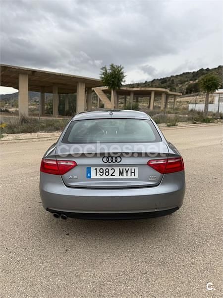 Usado Audi A5 Sportback Advanced 150 CV (110 kW) 2014 Gris / plata Utilitario