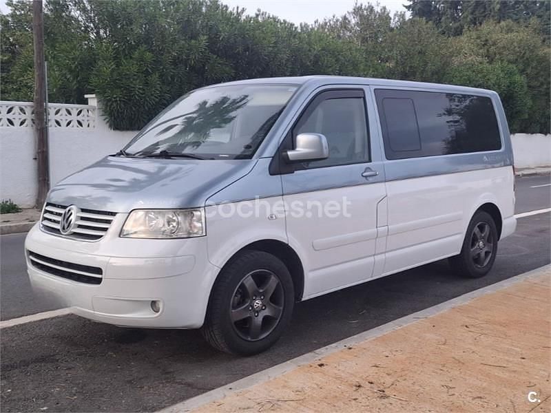 Käytetty VW Multivan Startline 130 HP (95 kW) 2007 Sininen Tila-auto