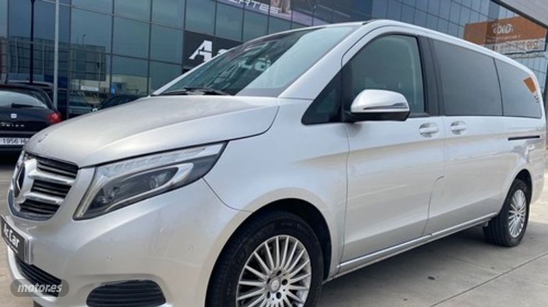Usado Mercedes V250 Exclusive 190 CV (139 kW) 2016 Gris Monovolumen