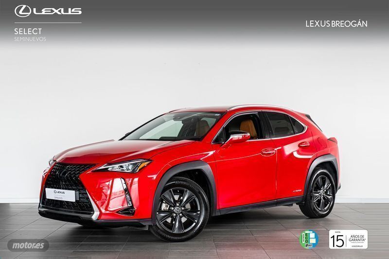 Rojo Usado 2020 Lexus UX 250h Business Edition SUV | 26.850 € (Un poco caro) - Imagen 1/4
