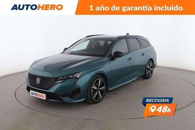 Verde Usado 2022 Peugeot 308 GT Familiar | 21.047 € (Precio justo) - Imagen 1/3
