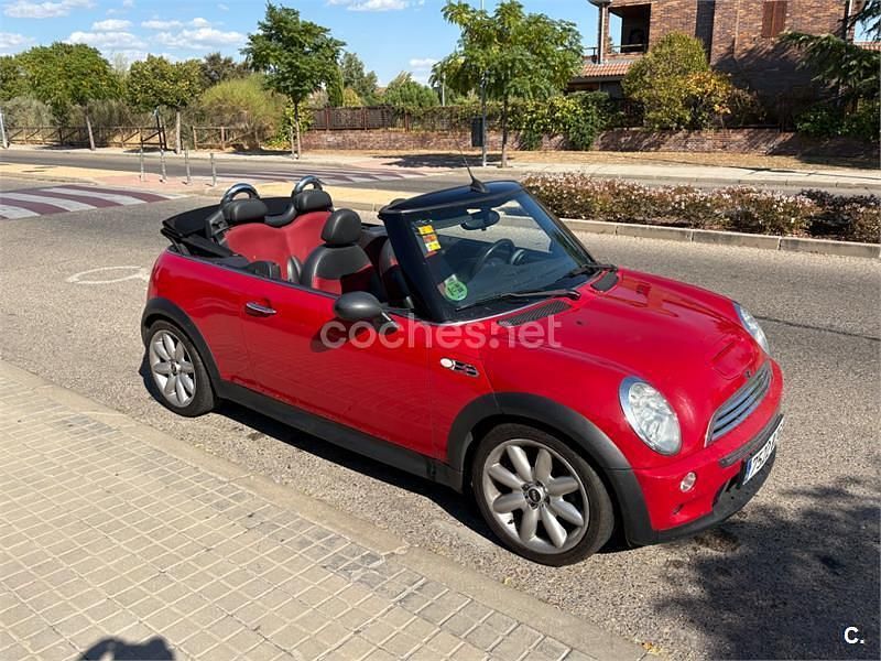 Rojo Usado 2006 Mini Cooper S Cabriolet Descapotable | 7499 € (Precio justo) - Imagen 1/4