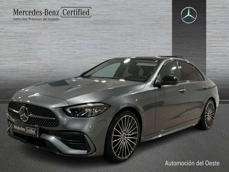 Gris Usado 2025 Mercedes C220 Berlina | 44.900 € (Buen precio) - Imagen 1/4