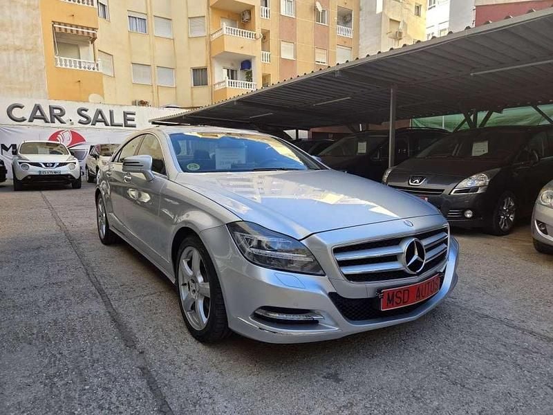 Usado Mercedes CLS350 265 CV (194 kW) 2014 Plateado Coupe