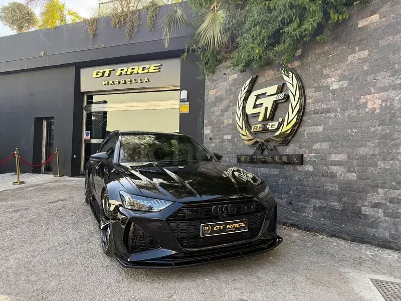Usado Audi RS6 Premium 600 CV (441 kW) 2020 Negro Familiar