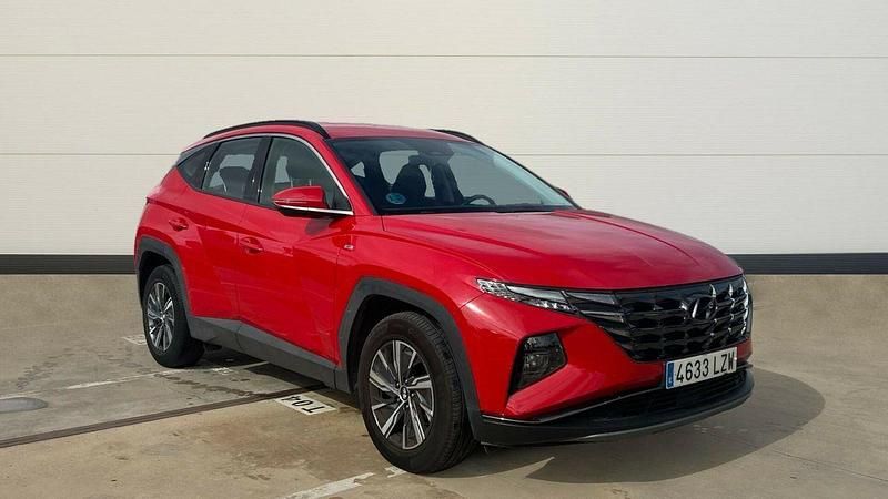 Rojo Usado 2022 Hyundai Tucson SUV | 24.500 € (Precio justo) - Imagen 1/4