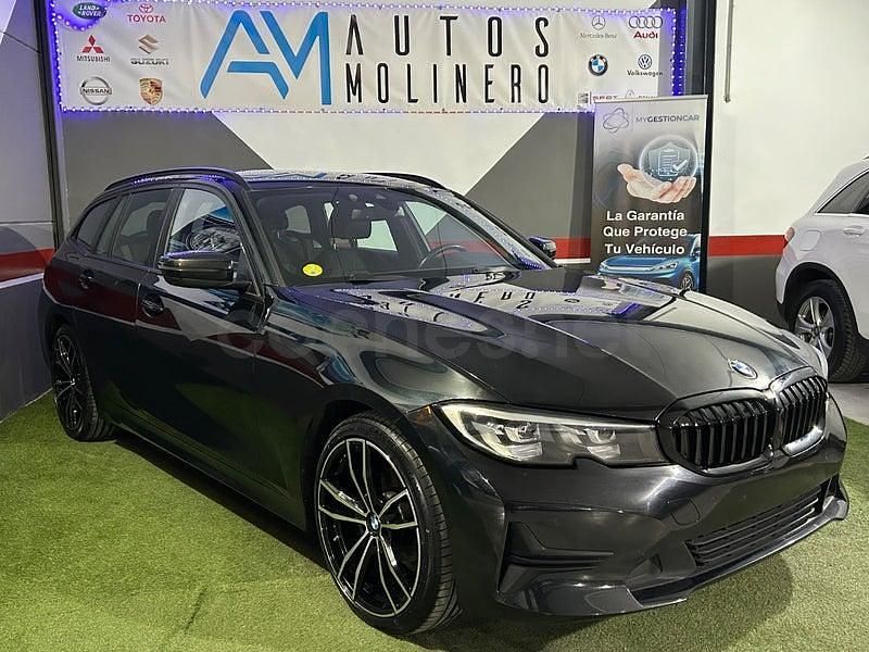 Usado BMW 318 150 CV (110 kW) 2022 Negro Familiar