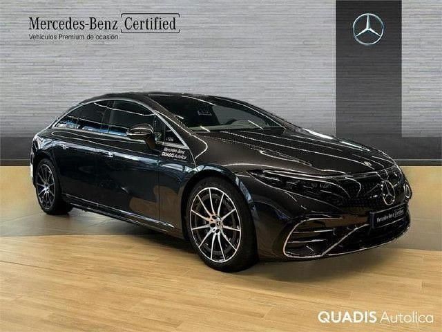 Usado Mercedes EQS580 Edition 384 kW (523 CV) 2022 Gris grafito Berlina