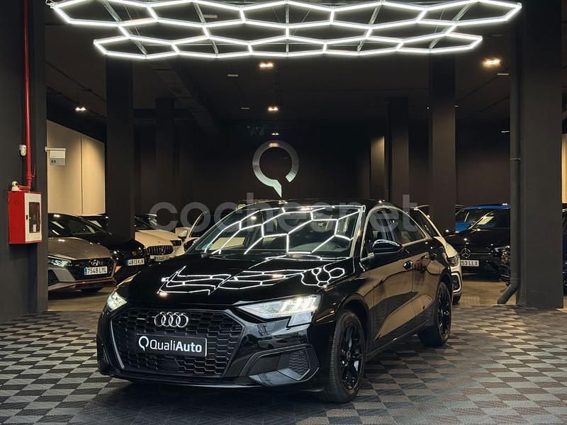 Usado Audi A3 Advanced Plus 110 CV (80 kW) 2022 Negro Berlina