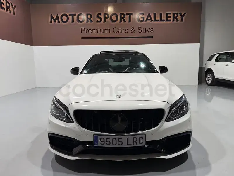 Usado Mercedes C63 AMG 476 CV (350 kW) 2016 Blanco Berlina