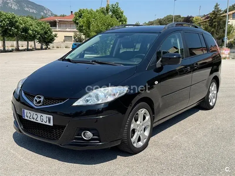 Usado Mazda 5 Active 145 CV (106 kW) 2008 Negro Monovolumen