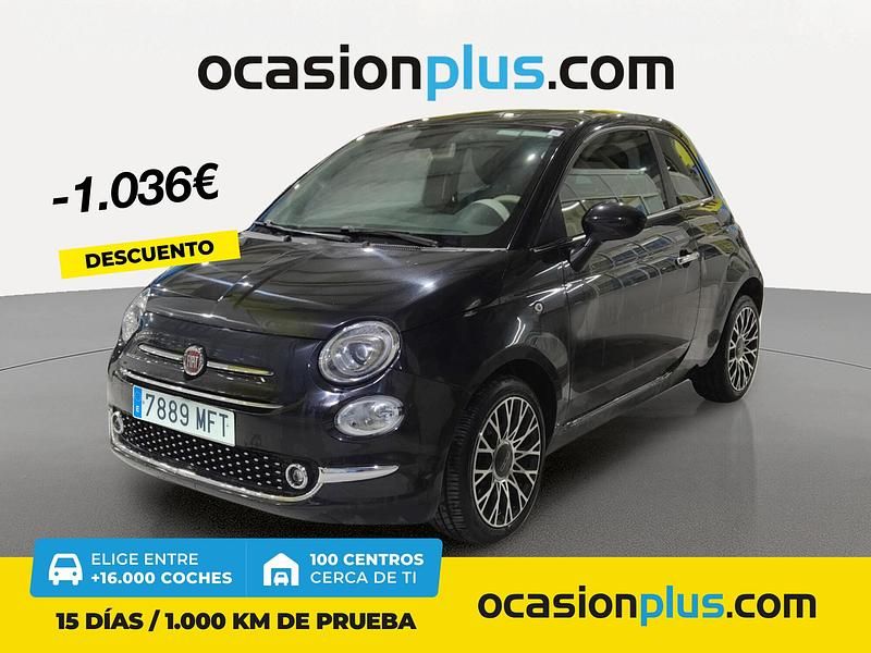 Negro Usado 2023 Fiat 500 Dolcevita Utilitario | 11.400 € (Precio justo) - Imagen 1/4