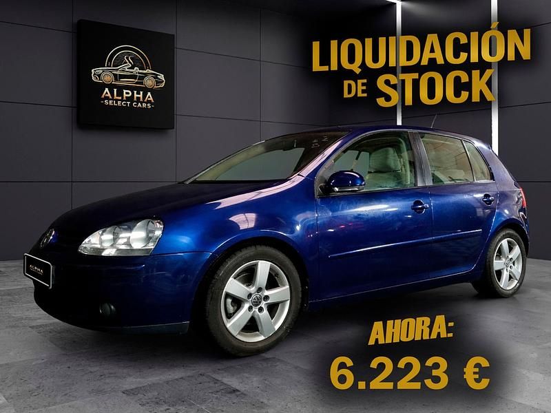 Azul Usado 2006 VW Golf IV Trendline | 6223 € (Un poco caro) - Imagen 1/4