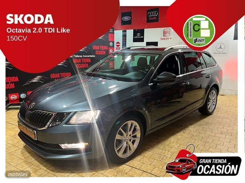 Varios colores Usado 2018 Skoda Octavia Familiar | 15.980 € (Un poco caro) - Imagen 1/4