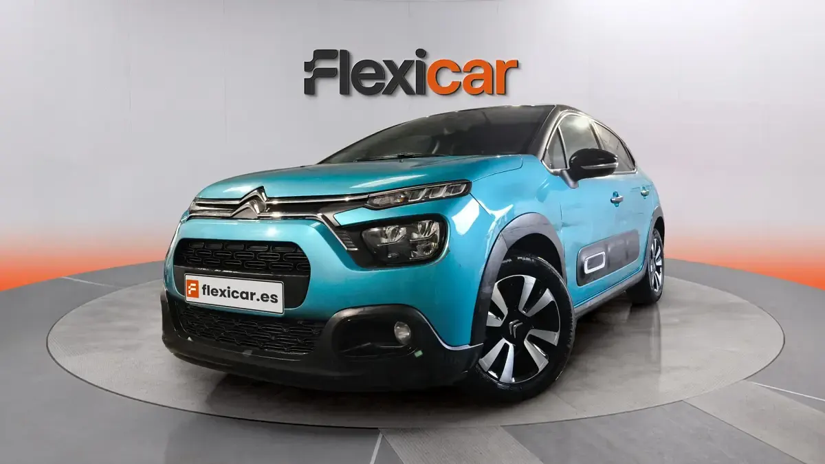 Usado Citroën C3 PureTech 83 CV (61 kW) 2022 Azul Utilitario