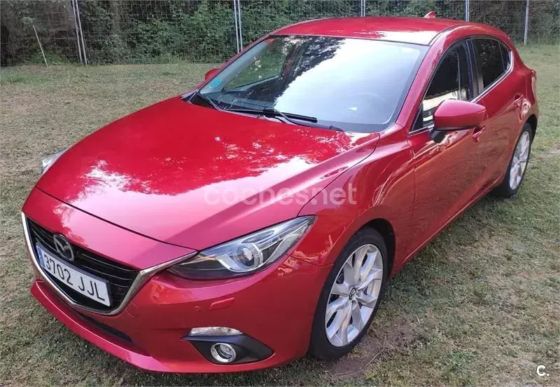 Usado Mazda 3 Style 150 CV (110 kW) 2015 Rojo Berlina
