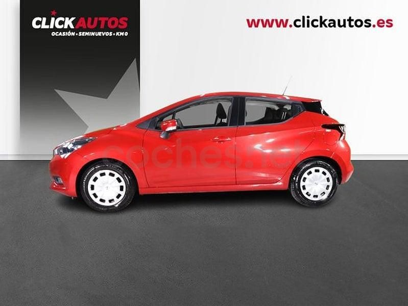 Usado Nissan Micra Acenta 92 CV (67 kW) 2022 Rojo Utilitario