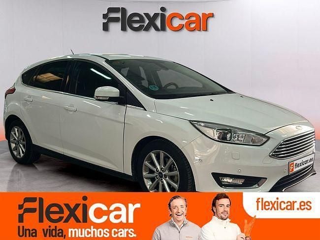 Blanco Usado 2016 Ford Focus Titanium Berlina | 9490 € (Precio justo) - Imagen 1/4