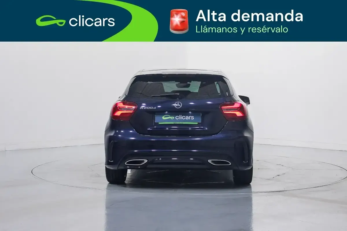 Usado Mercedes A200 136 CV (100 kW) 2018 Negro Berlina