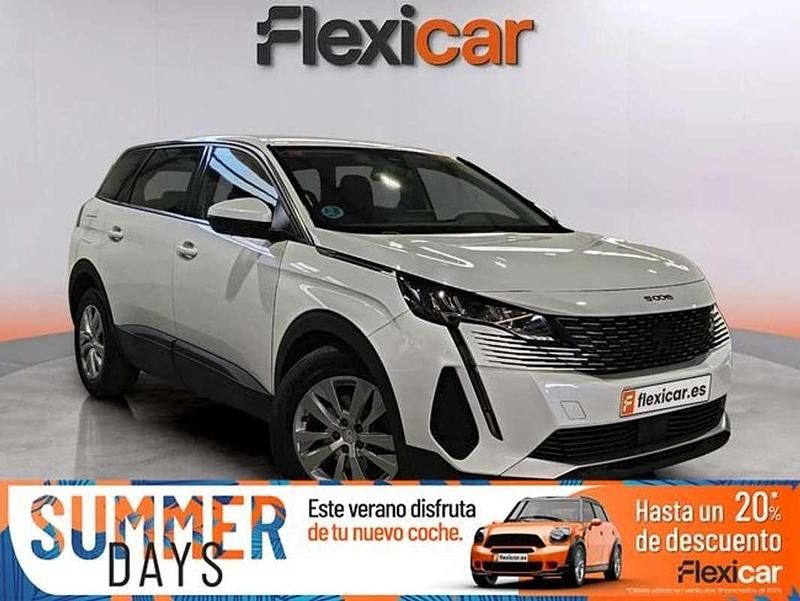 Blanco Usado 2021 Peugeot 5008 Active Monovolumen | 17.990 € (Precio justo) - Imagen 1/4