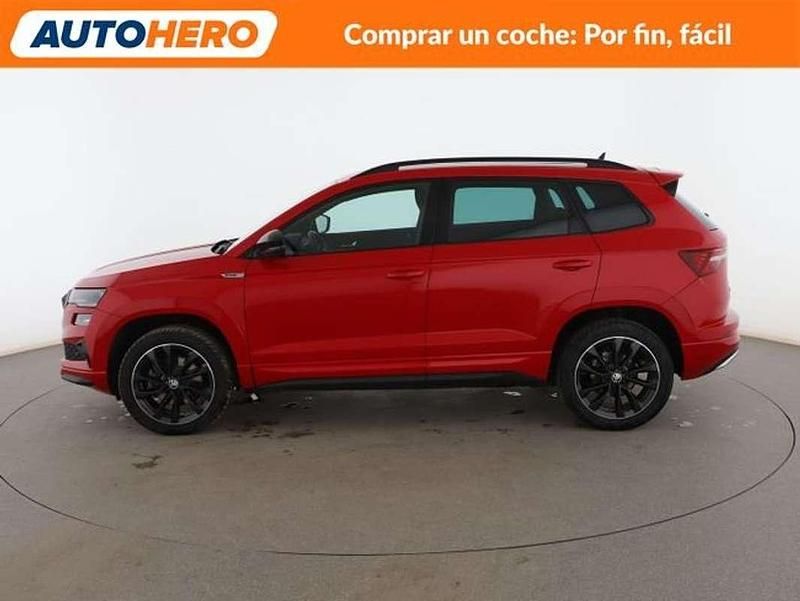 Usado Skoda Karoq SportLine 150 CV (110 kW) 2024 Rojo SUV