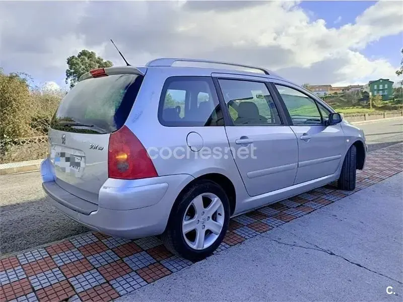 Usado Peugeot 307 110 CV (80 kW) 2004 Gris / plata Familiar