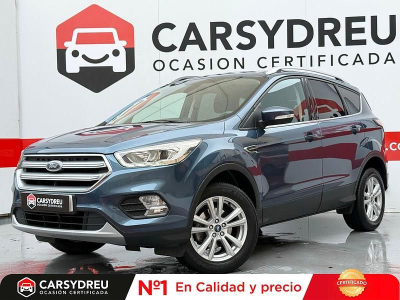 Azul Usado 2019 Ford Kuga Trend SUV | 13.700 € (Precio justo) - Imagen 1/3