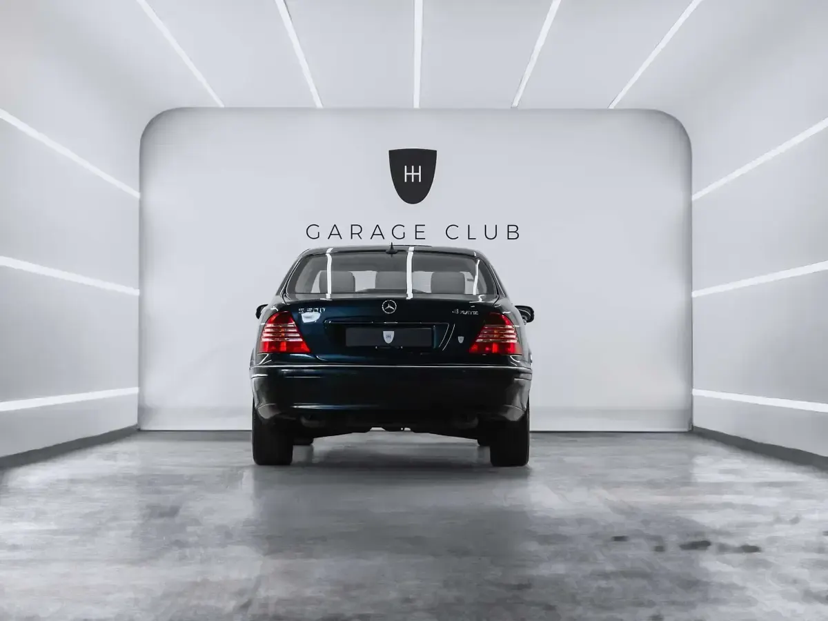 Usado Mercedes S500 306 CV (225 kW) 2004 Azul Berlina