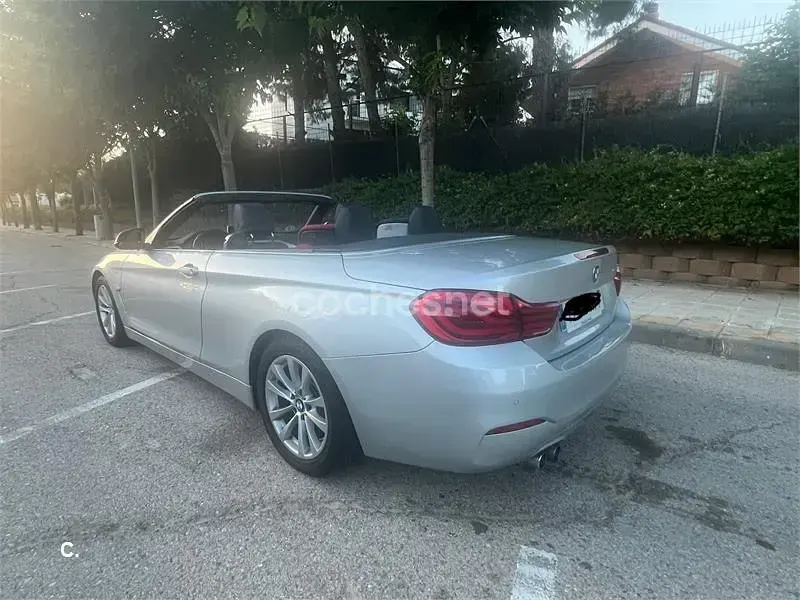 Usado BMW 420 190 CV (139 kW) 2018 Gris / plata Descapotable