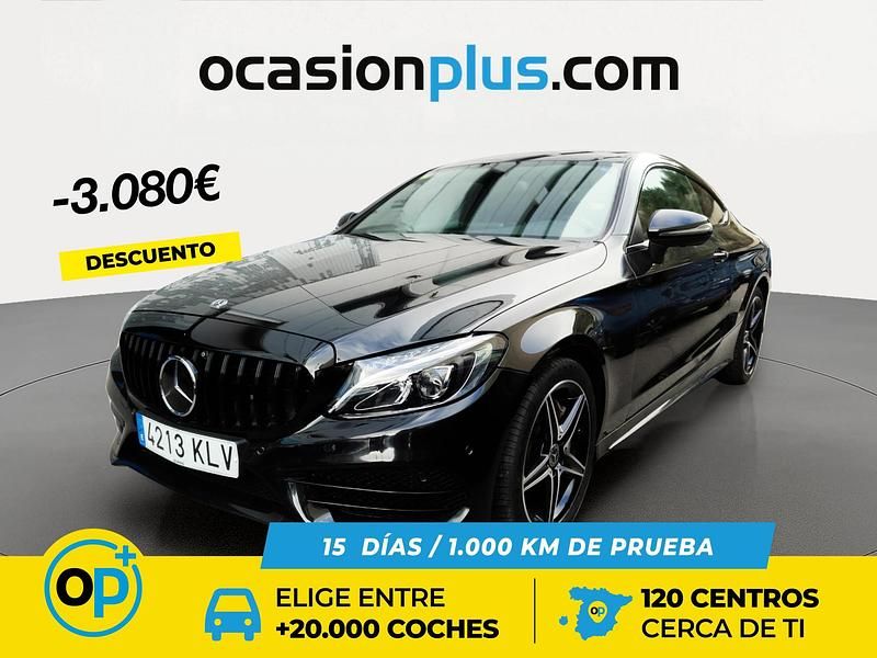 Usado Mercedes C250 204 CV (150 kW) 2018 Negro Coupe