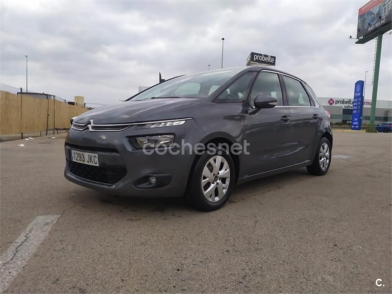 Verde Usado 2016 Citroën C4 Picasso Exclusive Monovolumen | 6900 € (Super precio) - Imagen 1/4