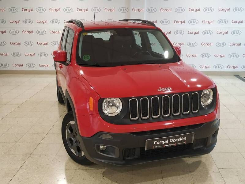 Rojo Usado 2015 Jeep Renegade Limited SUV | 17.850 € (Caro) - Imagen 1/4