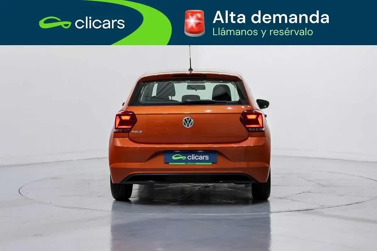 Usado VW Polo Edition 80 CV (58 kW) 2020 Naranja Utilitario