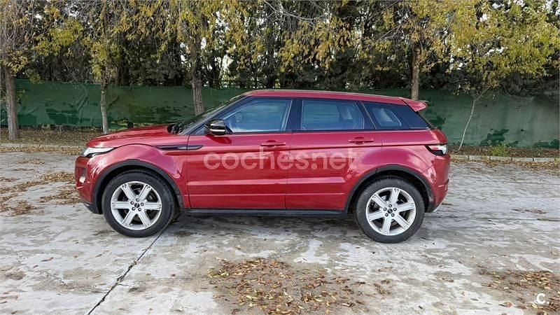 Rojo Usado 2012 Land Rover Range Rover evoque Pure SUV | 10.900 € (Buen precio) - Imagen 1/4
