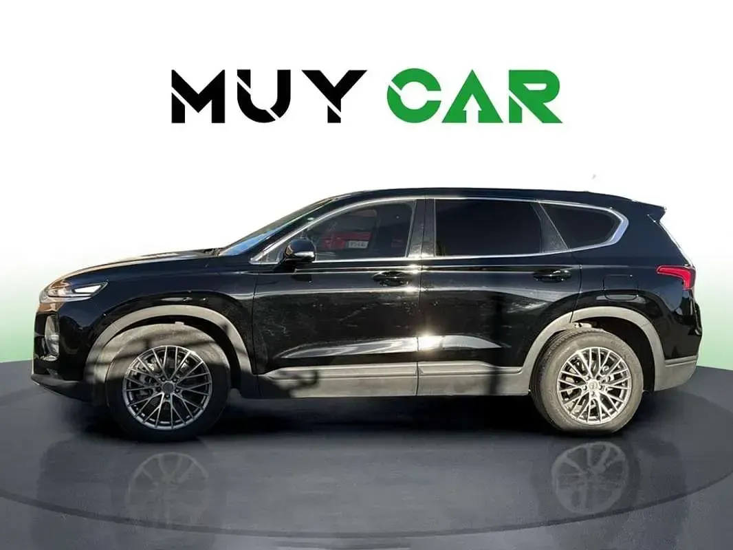Usado Hyundai Santa Fe 150 CV (110 kW) 2019 Negro SUV