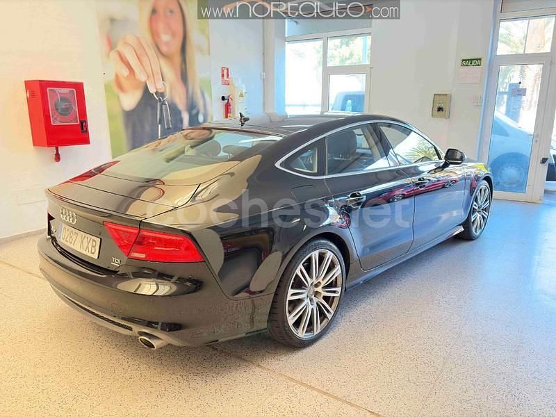 Usado Audi A7 Sportback S-Line 313 CV (230 kW) 2014 Negro Utilitario