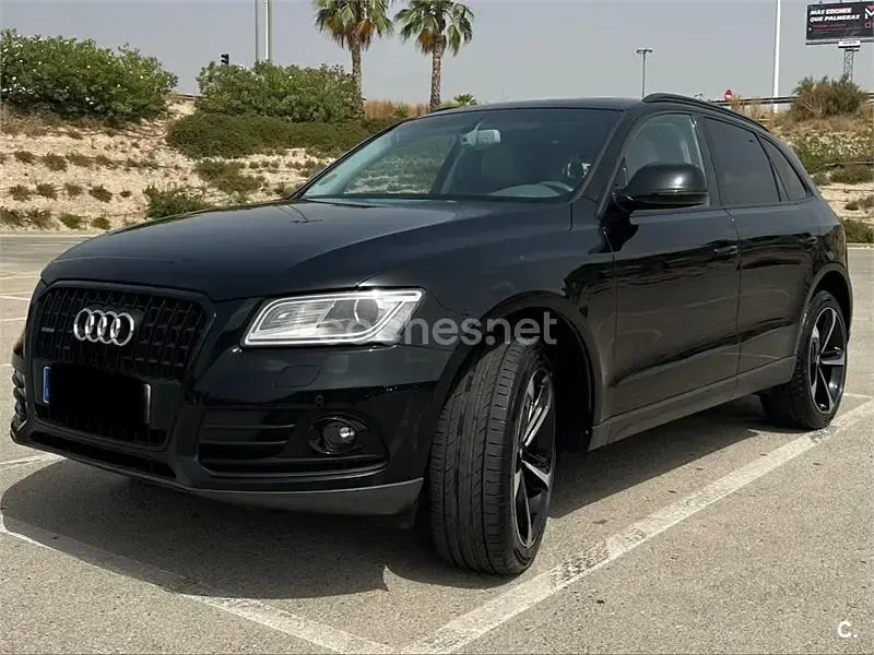 Usado Audi Q5 Advanced 150 CV (110 kW) 2015 Negro SUV