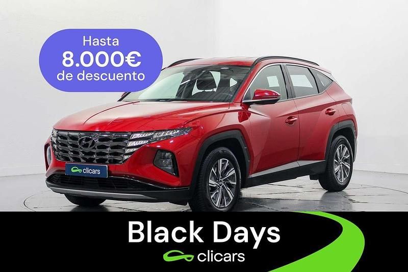 Rojo Usado 2023 Hyundai Tucson SUV | 18.190 € (Precio justo) - Imagen 1/4