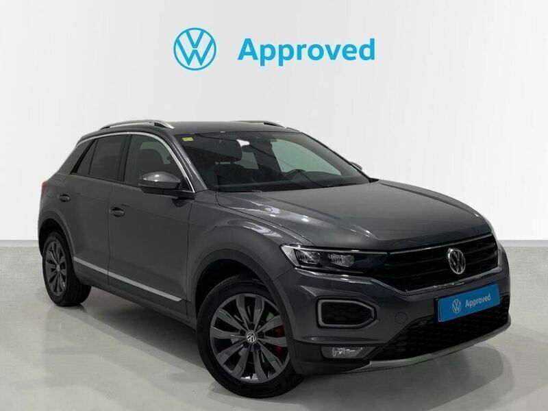 Gris Usado 2020 VW T-Roc Sportline SUV | 19.750 € (Precio justo) - Imagen 1/4