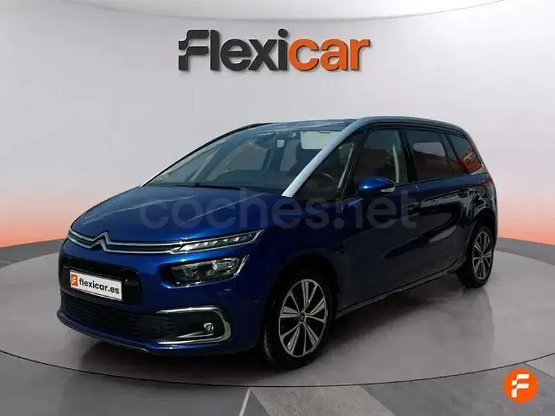Usado Citroën Grand C4 Picasso Feel 120 CV (88 kW) 2018 Azul Monovolumen