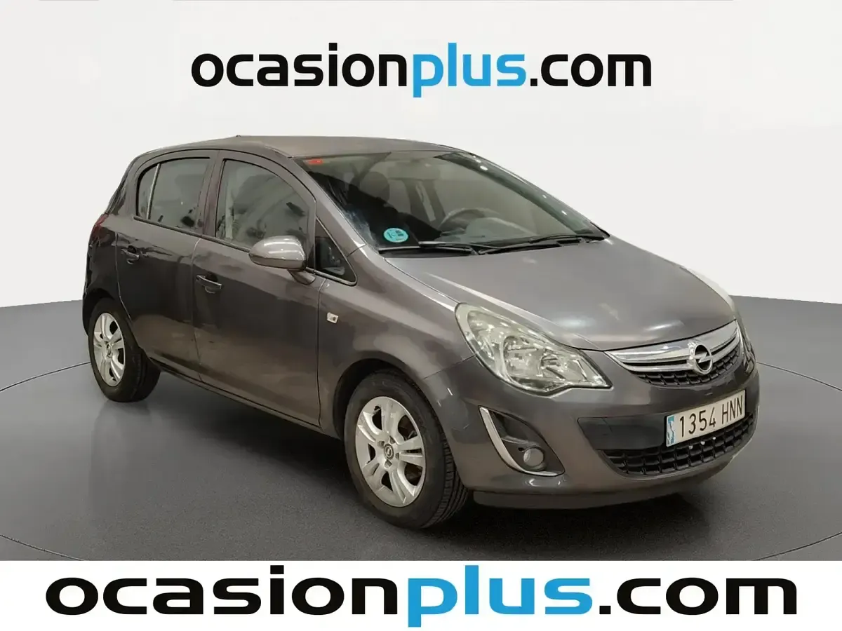 Usado Opel Corsa Selective 86 CV (63 kW) 2013 Gris Utilitario
