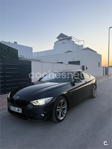 Usado BMW 420 190 CV (139 kW) 2015 Negro Coupe